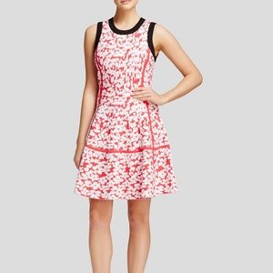 Kate Spade Red and White Floral Dress
